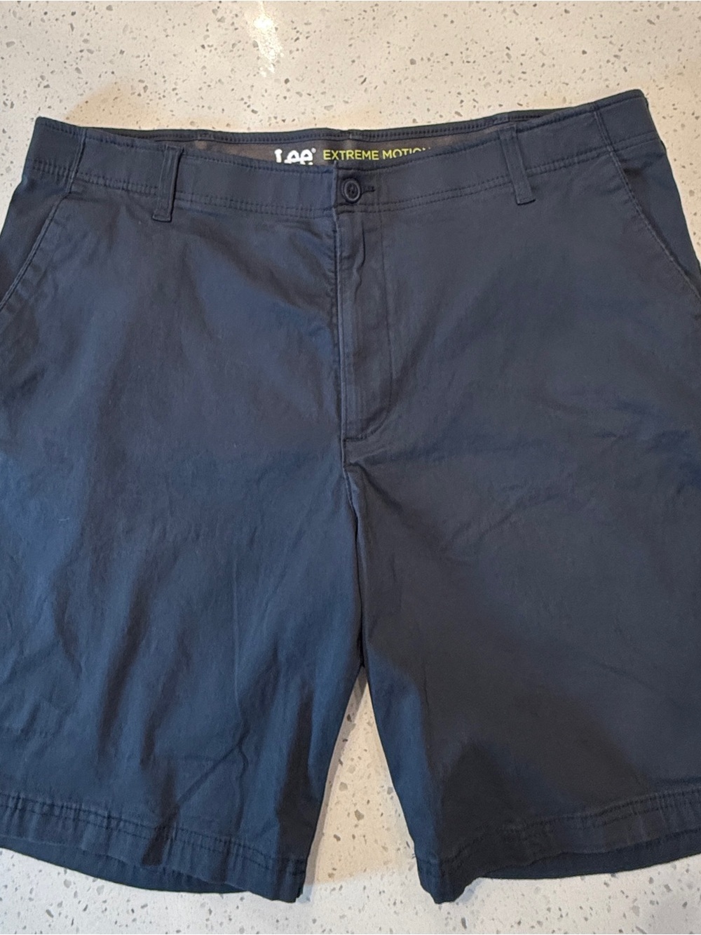 Lee Men’s Dark Navy Extreme Motion Shorts